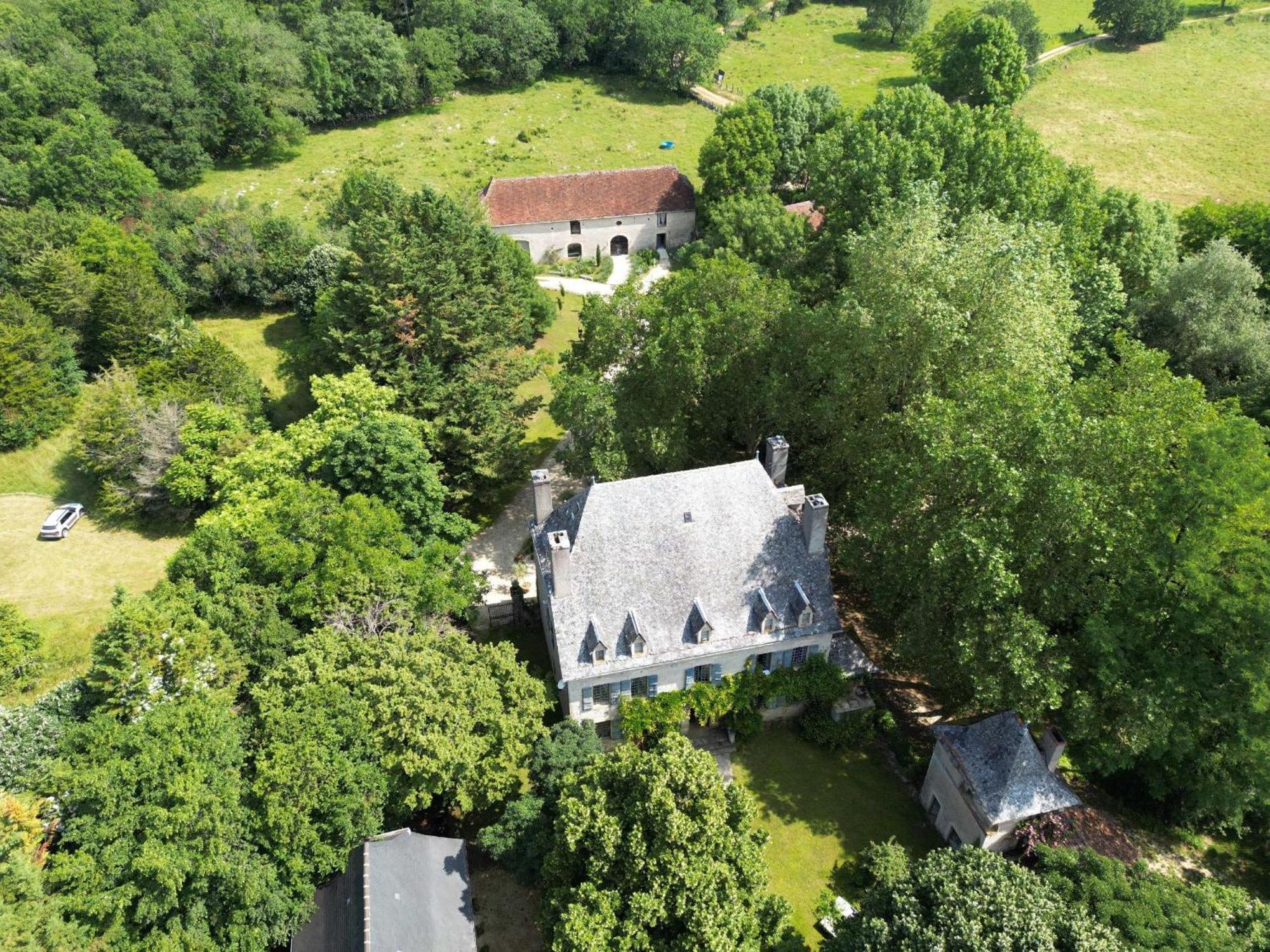 Chateau Mas De Pradie B&B Fountain View Room Foissac  Exterior foto